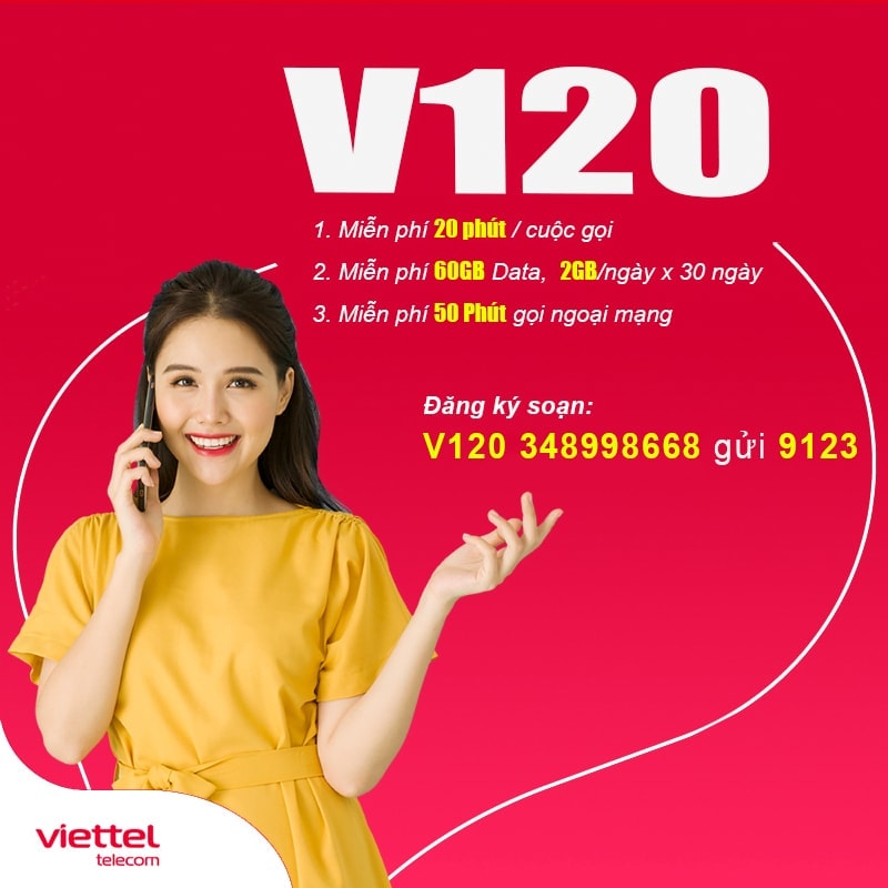 Đăng ký V120 Viettel online